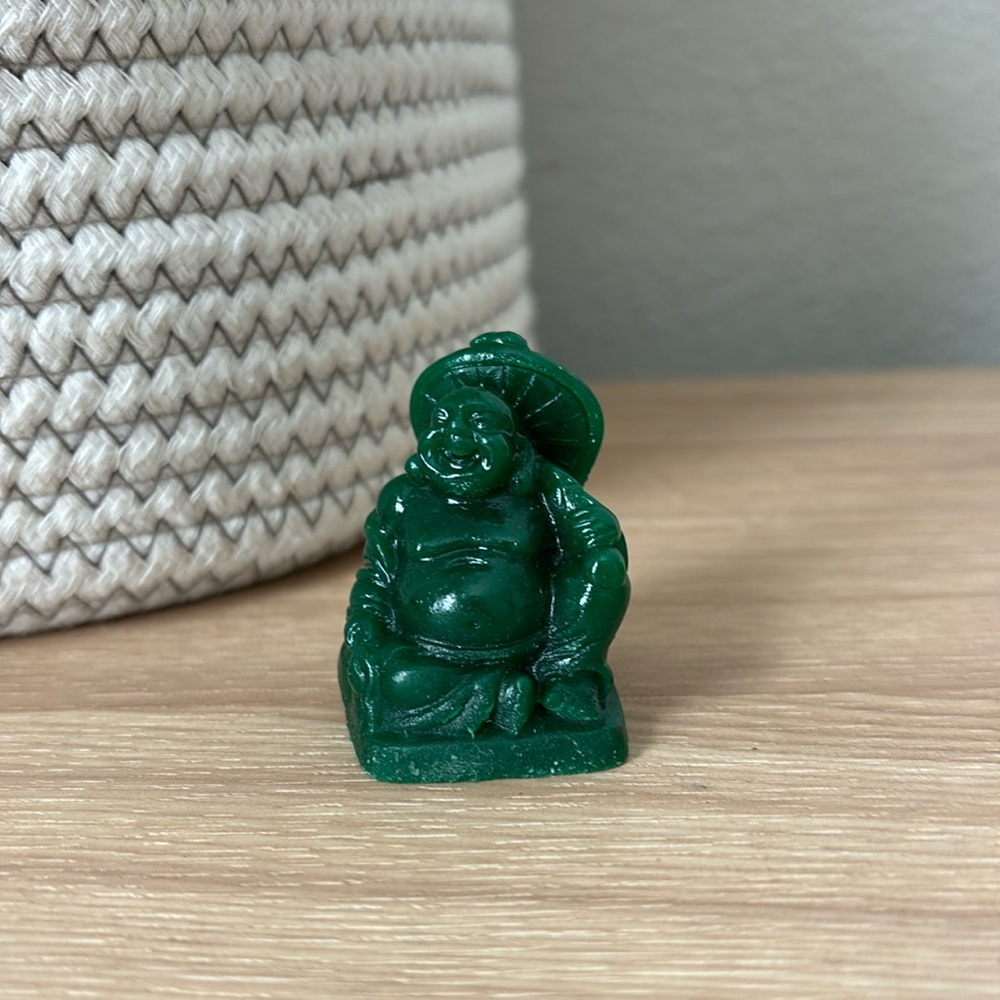 Green mini Buddha